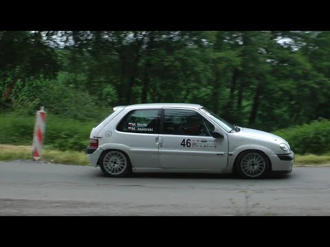 II Marten Rajd Strzeliński 2021 - Marcin Berlik / Mateusz Jaworski - Citroen Saxo VTS