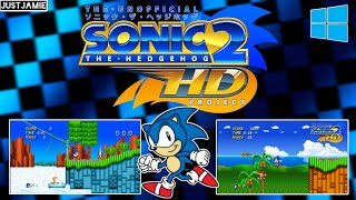 Sonic 2 HD - An Incredible PC Remake of The Classic #pixelgames #fangame #retrogaming