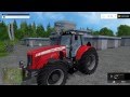 Massey Ferguson 7480 для Farming Simulator 2015 видео 1