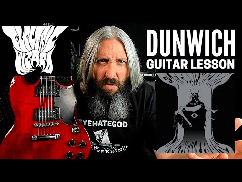 Electric Wizard Dunwich Guitar Lesson & TAB - B-Standard Tuning