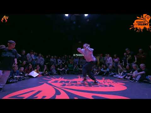 RESPECT MY TALENT-2017 Moscow. Hip-Hop Beginners 1/8 - Two Den vs. Chau