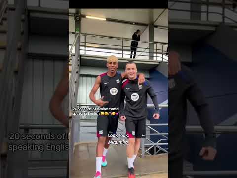 Lamine Yamal speaking english