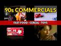 90s Fast Food Cereal Toy Commercials 75 Ads Back To Back 1996 1999