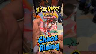 Hit or Miss? Chaos Rising #pokemon #pokemontcg #tcg #pokémon #art #anime #fyp #fypシ #packopening