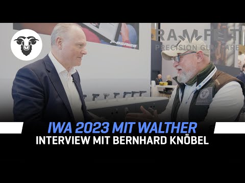 Bernhard Knöbel auf der IWA 2023 - Ramfelt Precision Guncare