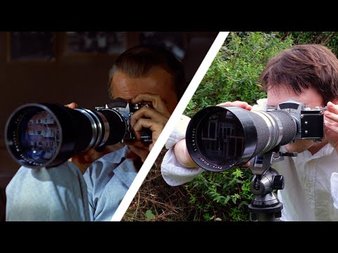 Testing the Camera from Rear Window (1954)