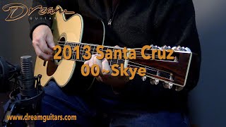Video thumbnail for 2013 Santa Cruz 00~Skye, Cocobolo & Adirondack Spruce by Dream Guitars