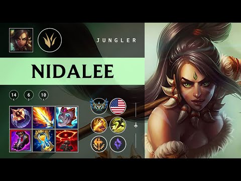 Nidalee Jungle vs Kindred - NA Challenger Patch 25.24