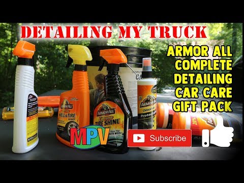 UNBOXING - Armor All Complete Detailing Car Care Gift Pack on my Toyota Tacoma (7.14.19) #1267