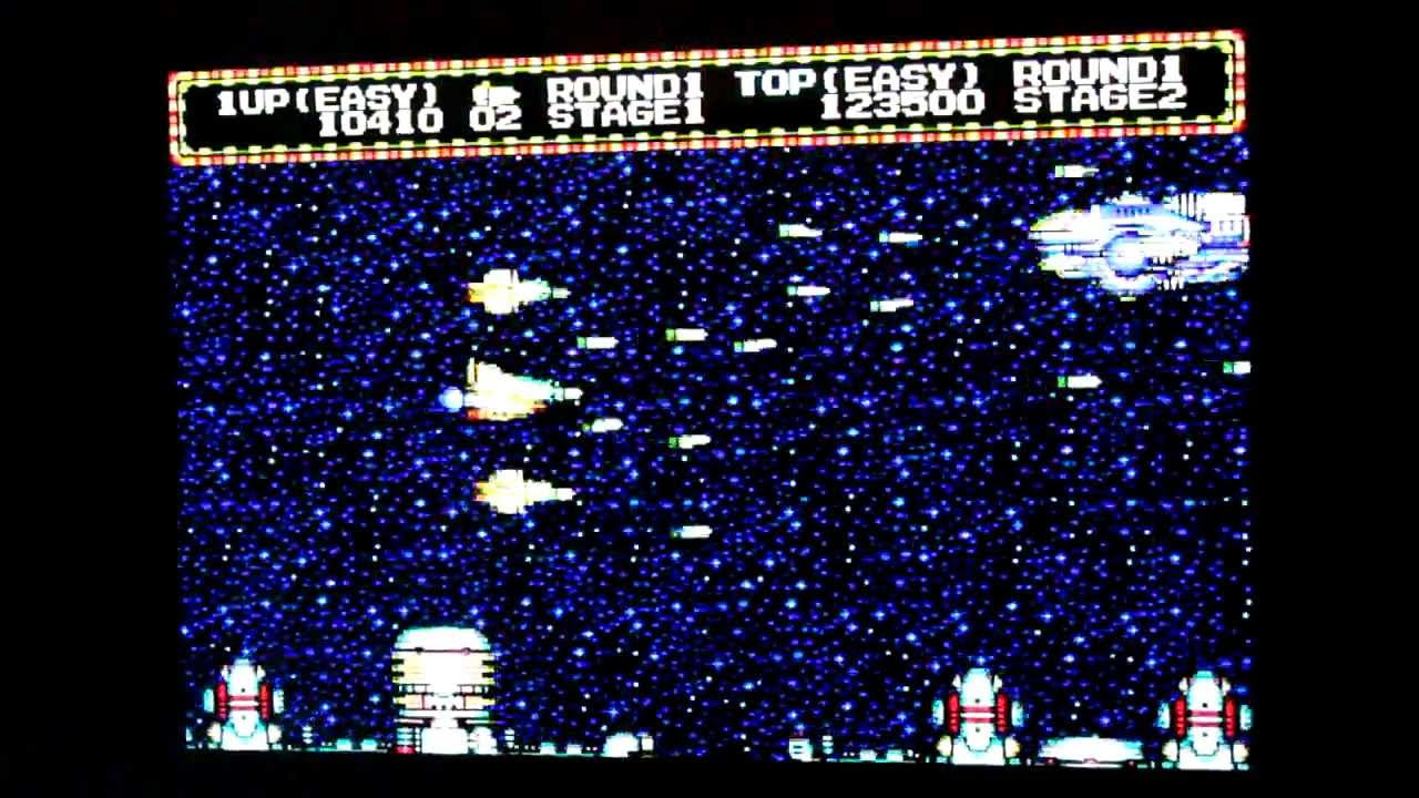 Toaplan's Zero Wing Demo on the XRGB-mini Framemeister