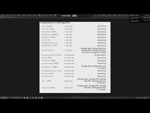 Mehdi Talks to Former RPClipsGTA Reddit Mod & Exposes Bias Moderating Part 2