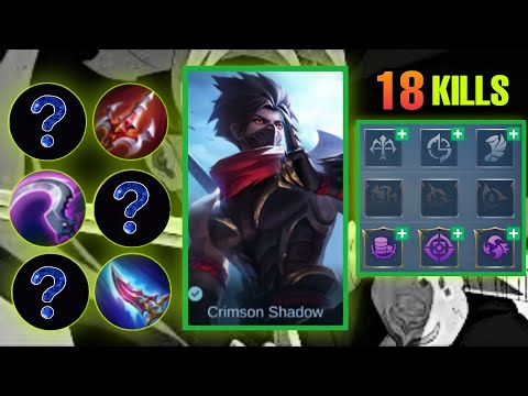 Hayabusa Emblem and Build Set 2022 | Hayabusa Best Build 2022 - Mobile Legends