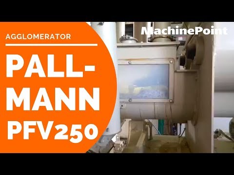PALLMANN PFV250 Agglomerator | PALLMANN Machines
