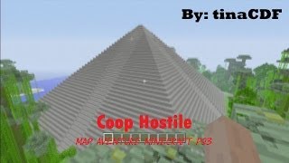 preview picture of video 'Map Coop Hostile Minecraft Ps3 - By tinaCDF'