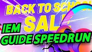 ULTIMATE BACK TO SCHOOL SALES GUIDE/SPEEDRUN 2024