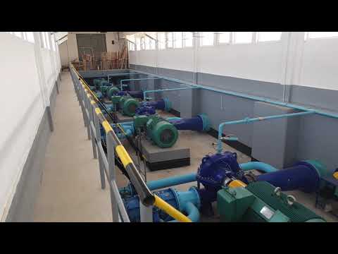 7 motoare pentru 7 pompe la Stația de Bază Galeșu