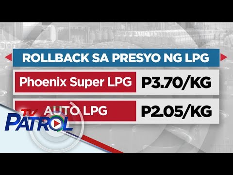 Rollback sa presyo ng LPG, epektibo ngayong araw, Hulyo 1 TV Patrol
