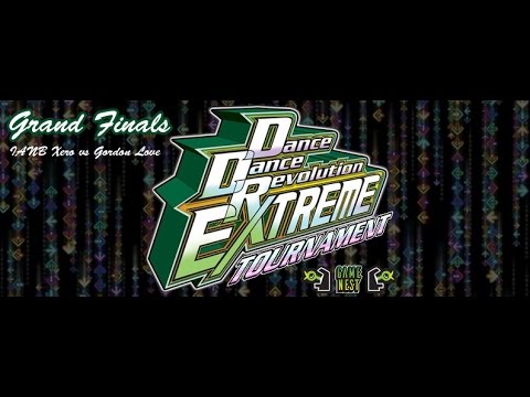 DDR Extreme tournament Grand Finals - IANB Xero vs Gordon Love live from Game Nest Arcade