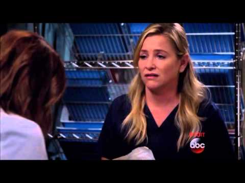 Grey's Anatomy 12x04 April Breaks Down about Jackson