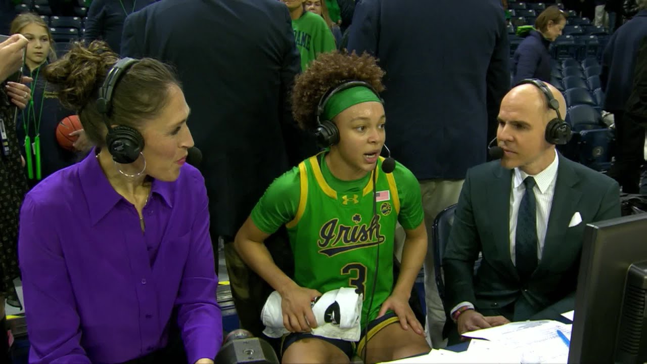 'I just let if fly' 🤷‍♀️ Hannah Hidalgo reacts to her game-winning shot vs. USC | ESPN CBB