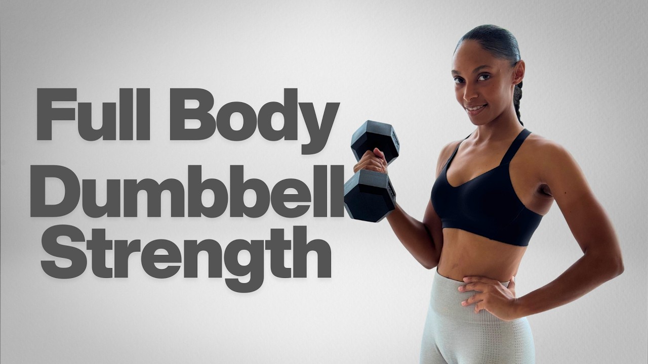 20 minute Full Body Dumbbell Strength Workout | Build Muscle & Tone 🔥