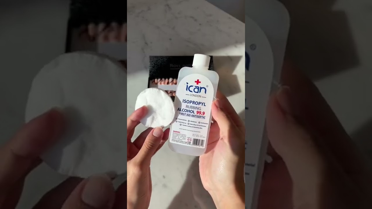 TUTO : Comment poser ses faux ongles avec la colle liquide Roxy Nails Paris 🤍✨ #shorts #tutoriel