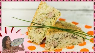 TORTA SALATA all'acqua - SENZA UOVA, BURRO e LATTE - Velocissima