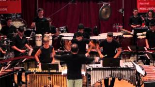 PIAZZOLLA.- Libertango.- Ensemble Alumnado PercuFest 2015 dirigido por Aarón Cristófol