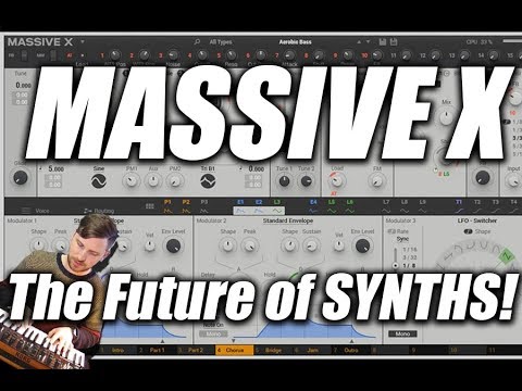 Massive X - First Look - The Future of Soft Synths???