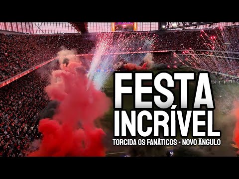 FESTA INCRÍVEL: Torcida Os Fanáticos em Athletico x Volta Redonda (eu sou Caveira, sim, Senhor)