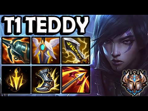 T1 Teddy APHELIOS ADC vs KAISA - Patch 11.4 Korea Challenger ✅