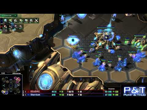 (HD738) Jaedong vs Stardust - G3 - Heart of the Swarm [FR]