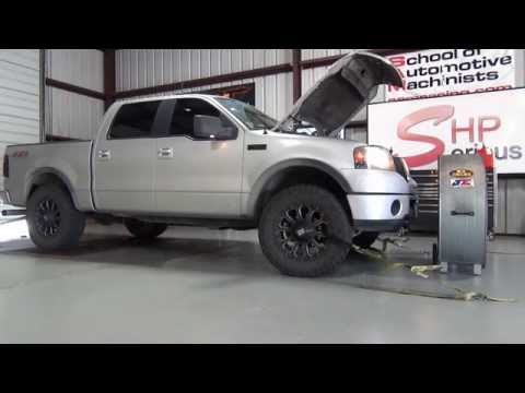2008 Ford F-150 4X4 gains 100+ RWHP and Torque with Edelbrock e-Force