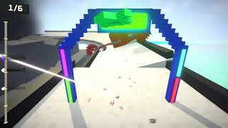 Cube Racer 2 Long distance canon shot