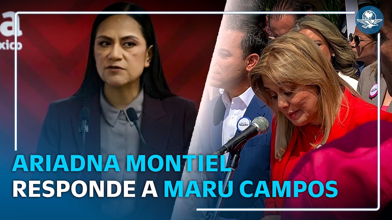 Ariadna Montiel se va contra Maru Campos tras acusarla de tener nexos con el narco