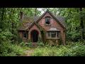 Abandoned Overgrown Red Brick House Rebuilt Into A Stunning Vintage House ASMR Renovation