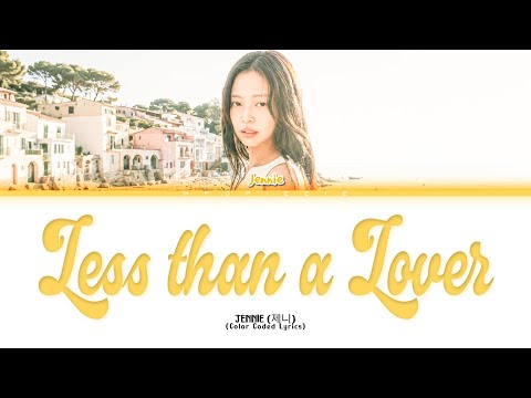 JENNIE (제니) 'Less than a Lover' | Color Coded Lyrics 