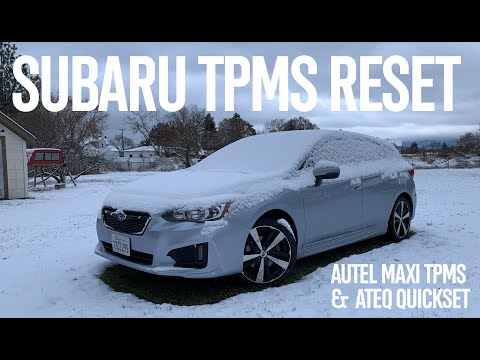 How to Reset Subaru TPMS