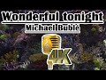 Wonderful Tonight Michael Bublè 4K VideoKaraoke