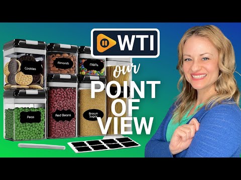 CINEYO Airtight Food Storage Containers - WTI product video review