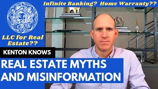 Real Estate Myths and Misinformation #myths #realestate #realestateinvestor