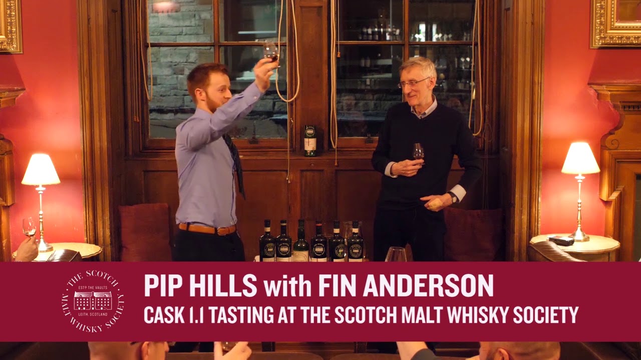Scotch Malt Whisky Society tasting of Cask No.1.1 with founder Pip Hills