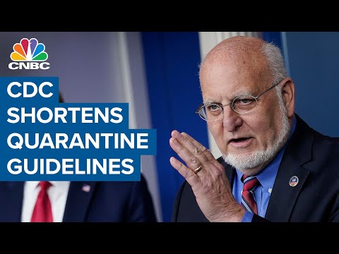 CDC shortens quarantine for people exposed to Covid-19