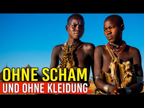 💔How do beautiful Dinka women live without clothes | Shocking truth about a tribe from Africa