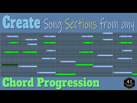 Create Song Sections from any Chord Progression