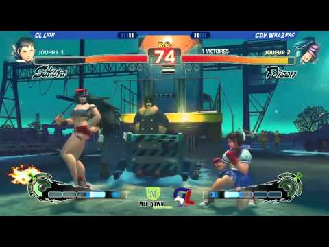 Lior vs CDV.MCZ Will2pac USF4 Show in Meltdown Paris