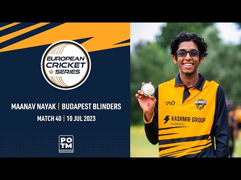 POTM: M.Nayak - UCB vs BUB | Highlights | ECS Hungary | 10 July 2023 | ECS23.573