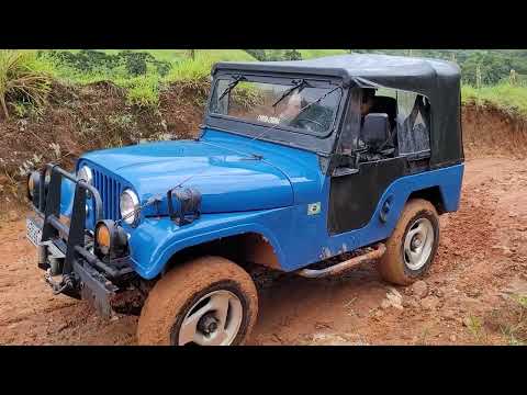 Trilha de Jeep Willys em Arapeí