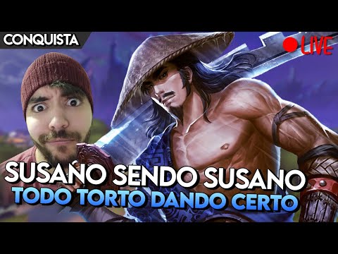 SUSANO SENDO SUSANO, TORTO E DANDO CERTO! SUSANO JUNGLER - Master Ranked Conquista  - Smite Br