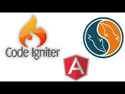 AngularJs With Codeigniter PHP Framework HMVC And Mysql